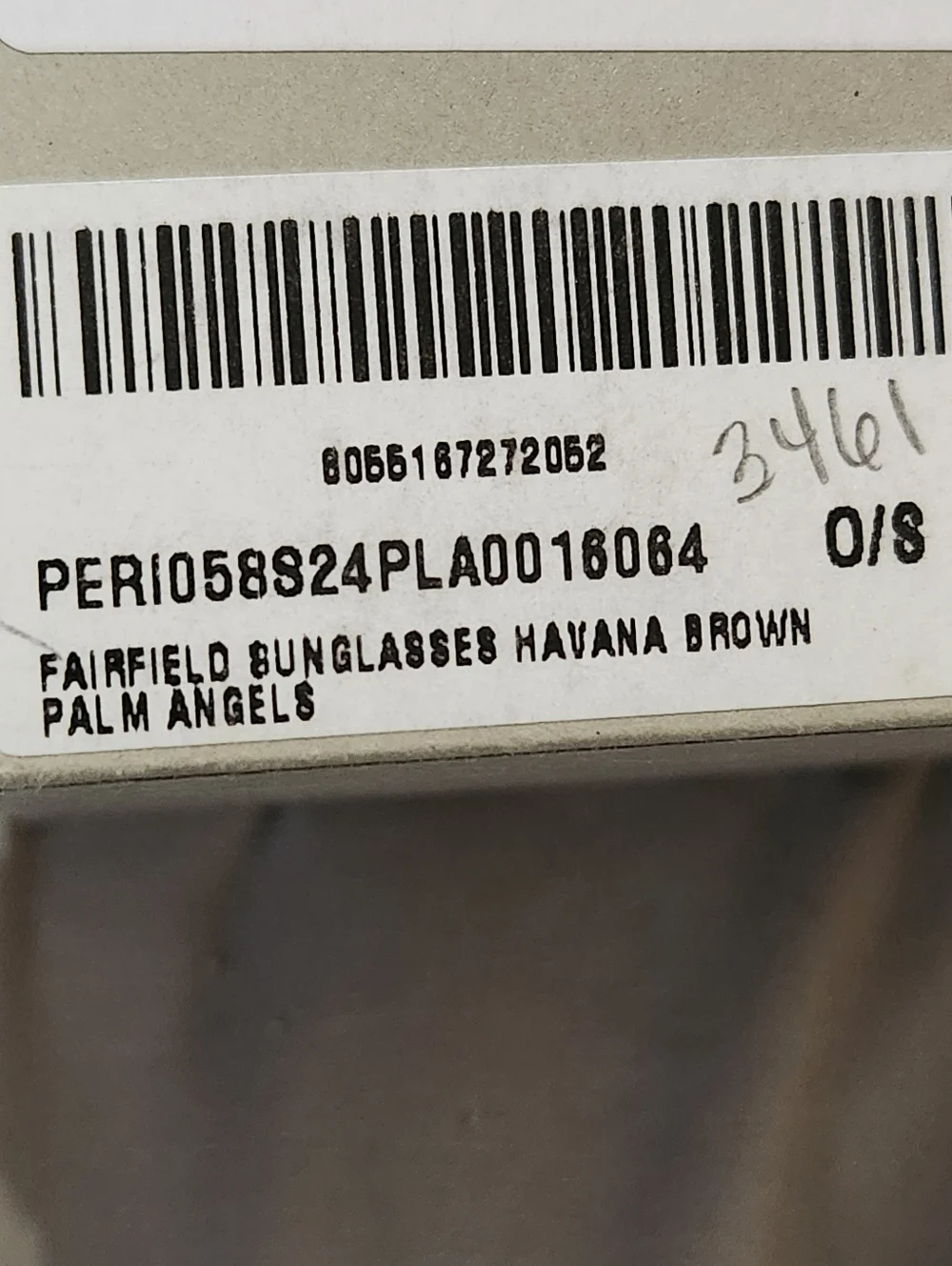 NEW Palm Angels Fairfield-PERI058S24PLA0016064 Sunglasses 53mm 100% Authentic